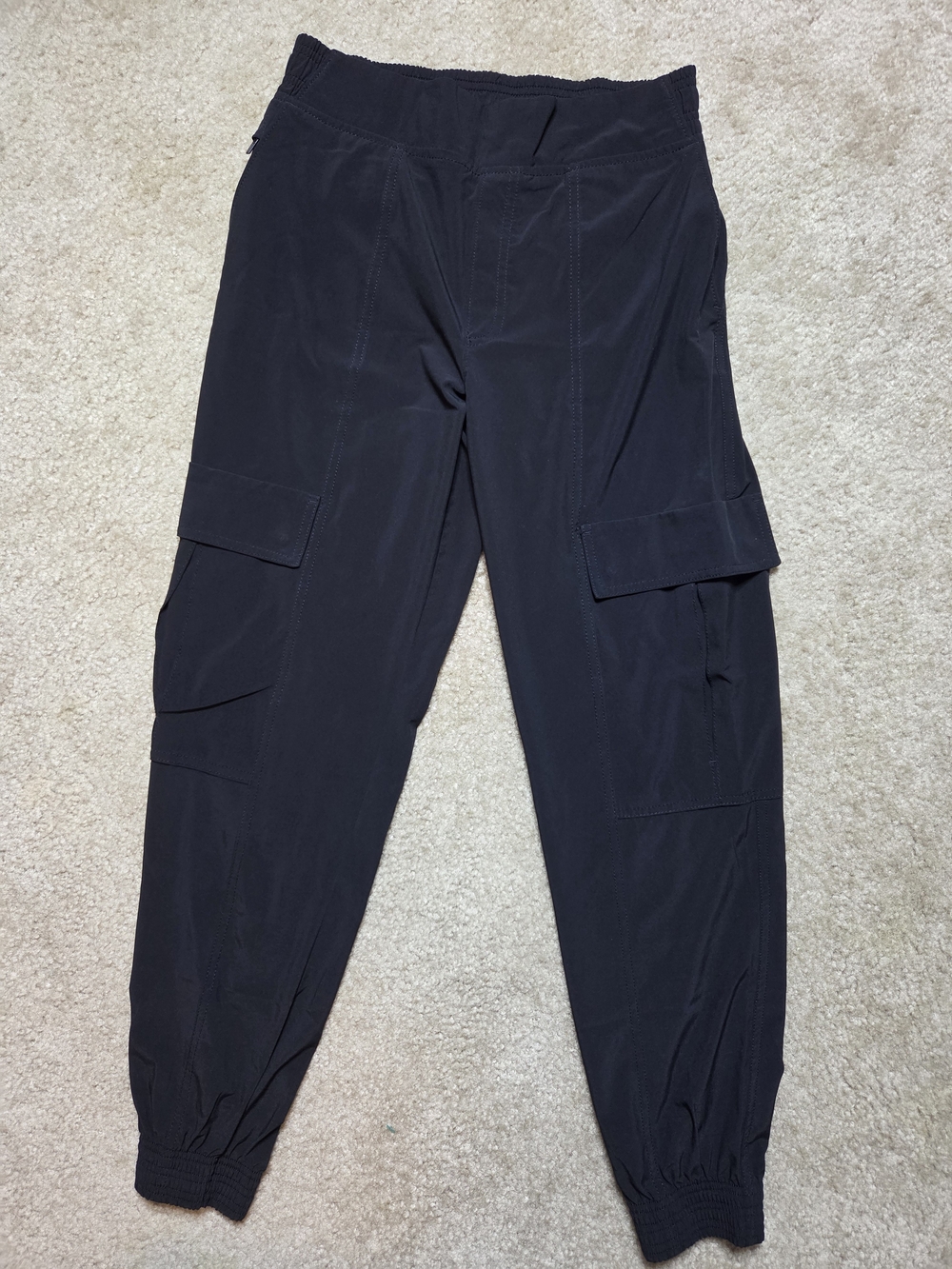 Athleta Chelsea Utility Jogger Black Size 0 Athleisure Travel Pants